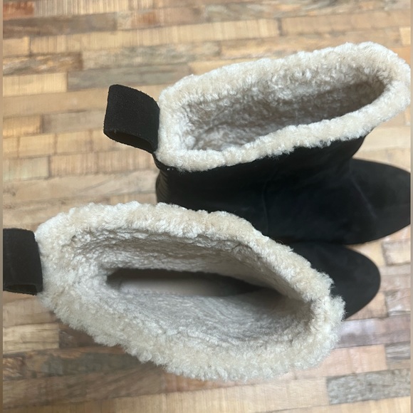 Veronica Beard Daxi Suede platform boots size 8.5 - great condition! - Picture 5 of 7